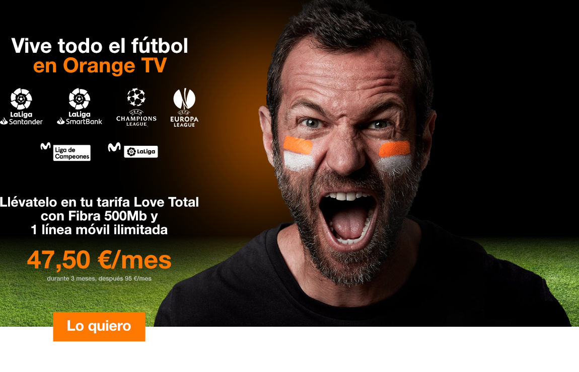 Producto Orange Orange Fútbol TV
